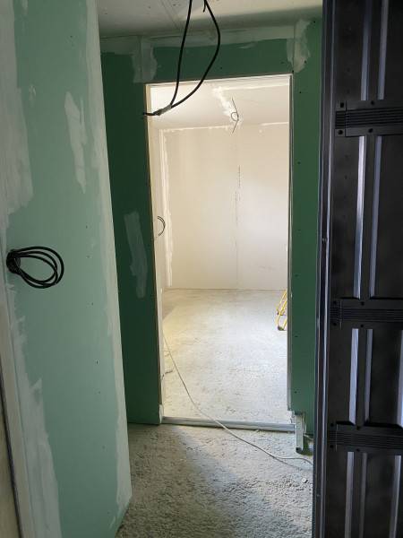 Couleur-nature - Rénovation- travaux-garage en chambre parentale -